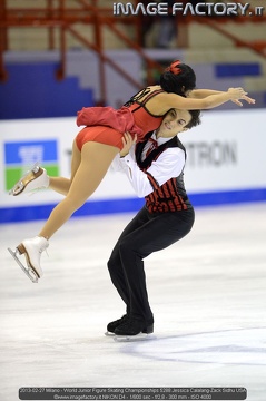2013-02-27 Milano - World Junior Figure Skating Championships 5288 Jessica Calalang-Zack Sidhu USA